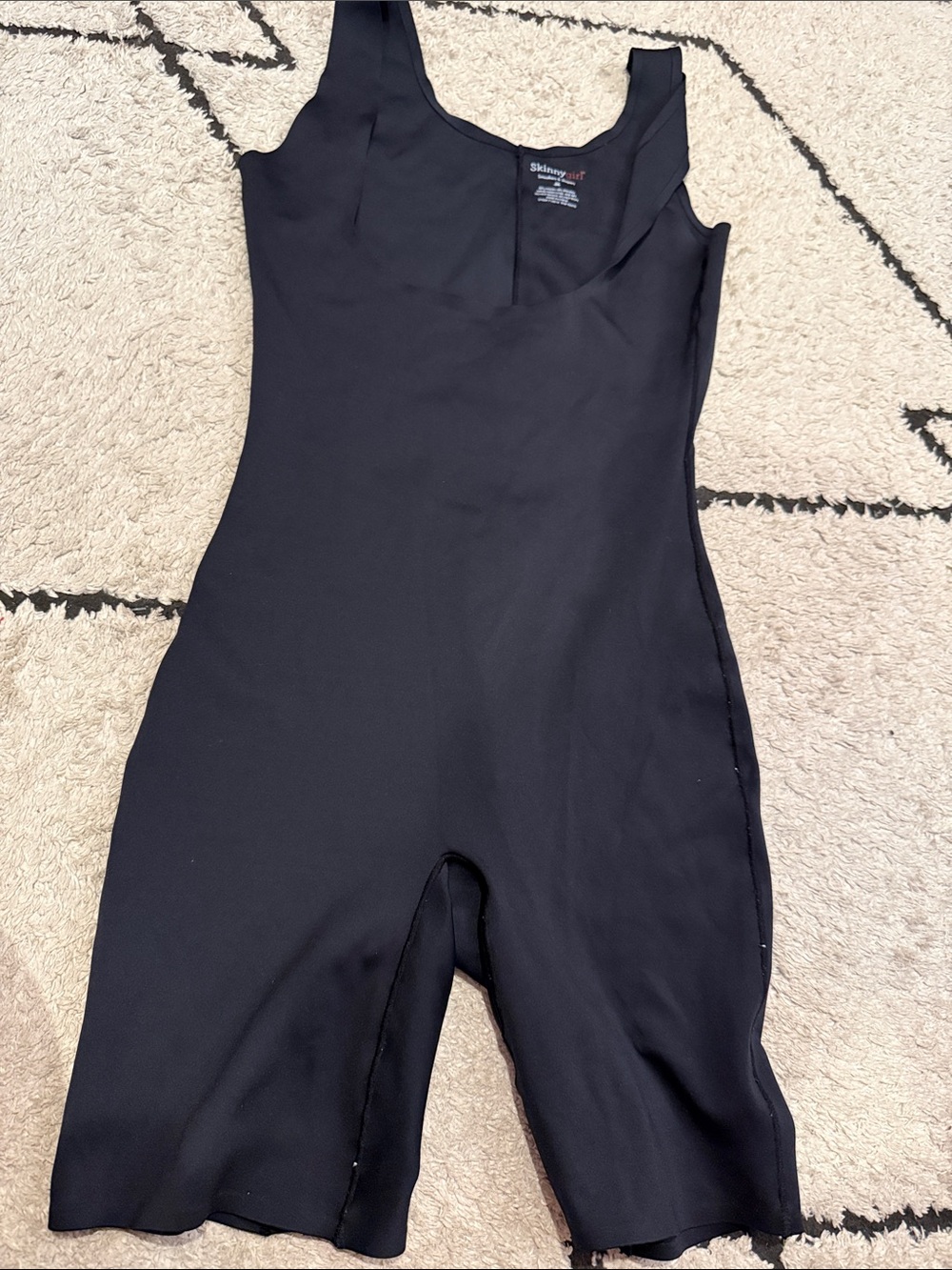 skinny girl smoothers and shapers bodysuit m Slimming Black Shapewear Bodysuit